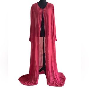 Sheer plus size robes size XL
